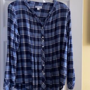 Crofts&Barrow plaid top